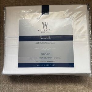 Wamsutta 500TC Sheet Set | Size Twin XL (NIB)